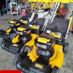 Dewalt 20v Cordless Battery Powered Self Propelled Lawn Mower