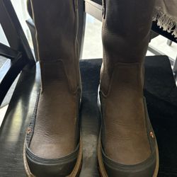 Work Boots Steal Toe Water Proof (wolverines) Size 9