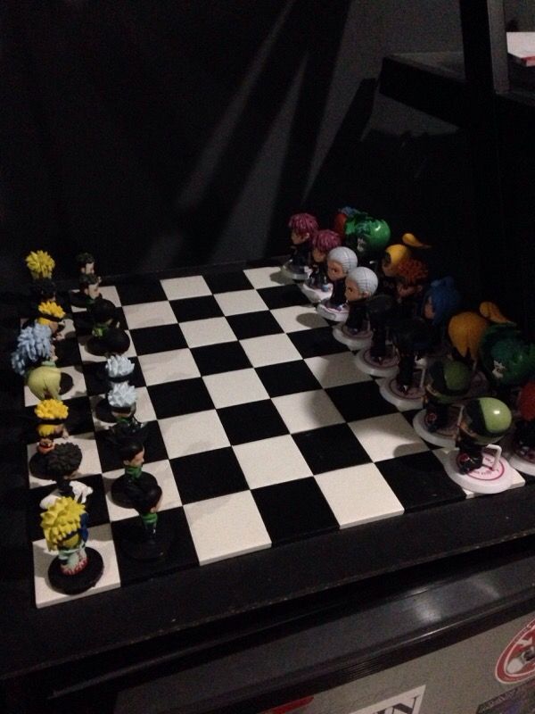 Naruto chess set