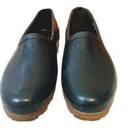 Lands End Size 8M Rain Shoes 1965 Navy Blue. Condition is Pre-owned. Shipped with USPS Priority Mail. (0450)