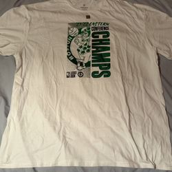 Boston Celtics NBA 2021-22 Eastern Conference Champions Fanatics Shirt; Men’s 3XL