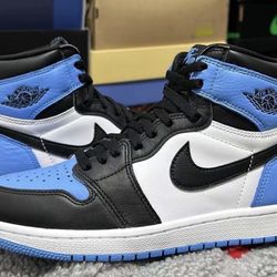 Jordan 1 Unc Toe Size 7 Mens/8.5W