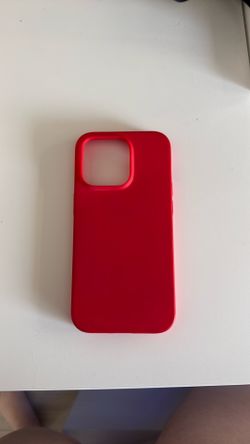 iphone 14 pro case (red)