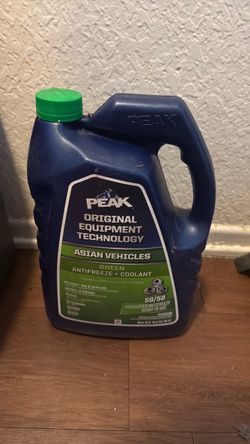 Peak OET Green Antifreeze Coolant Asian Vehicles