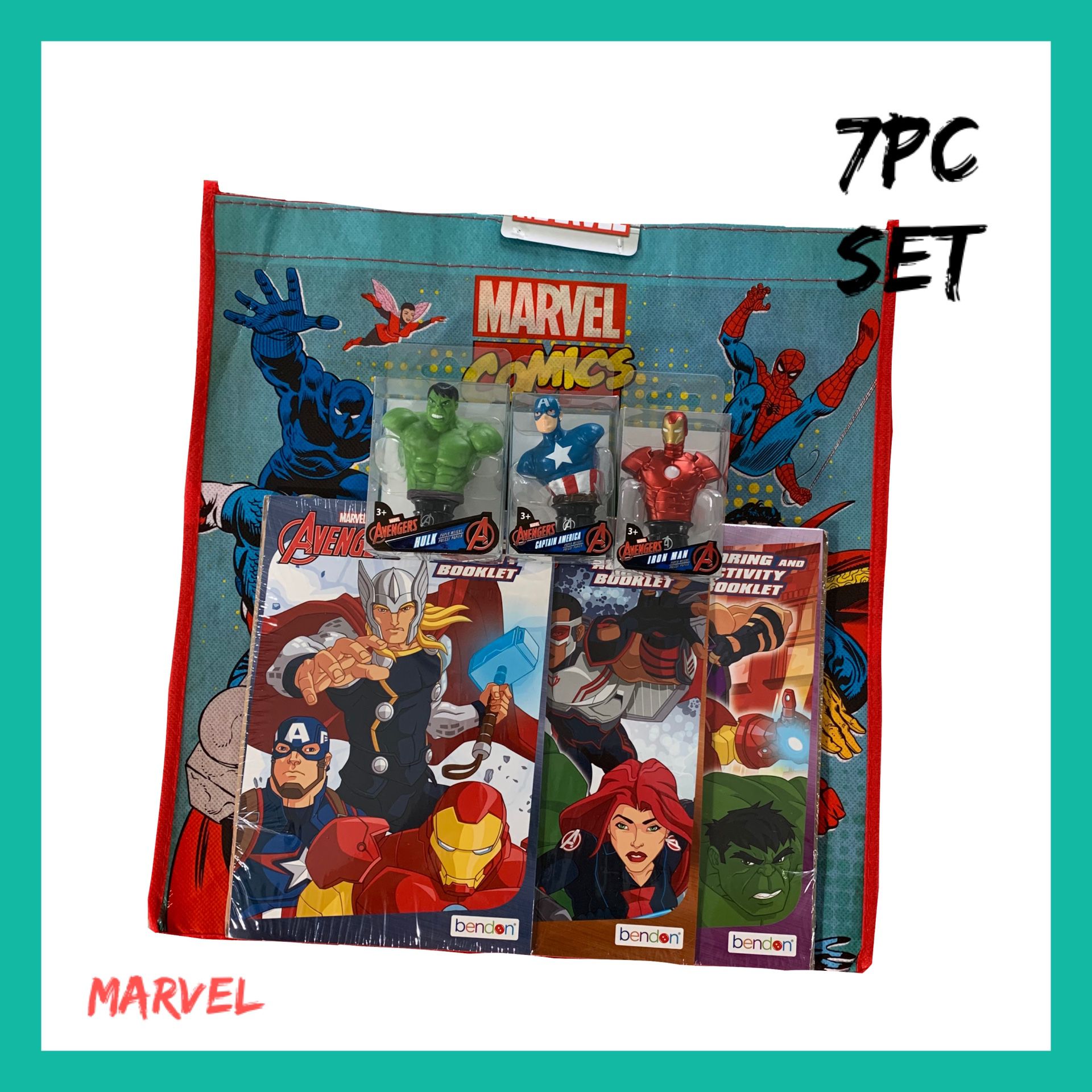 NIB Marvel Avengers 7pc Set