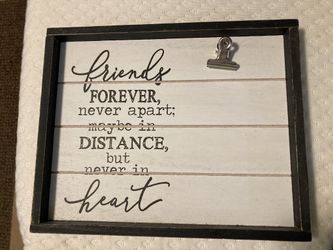 Picture frame “Long Distance Friends”
