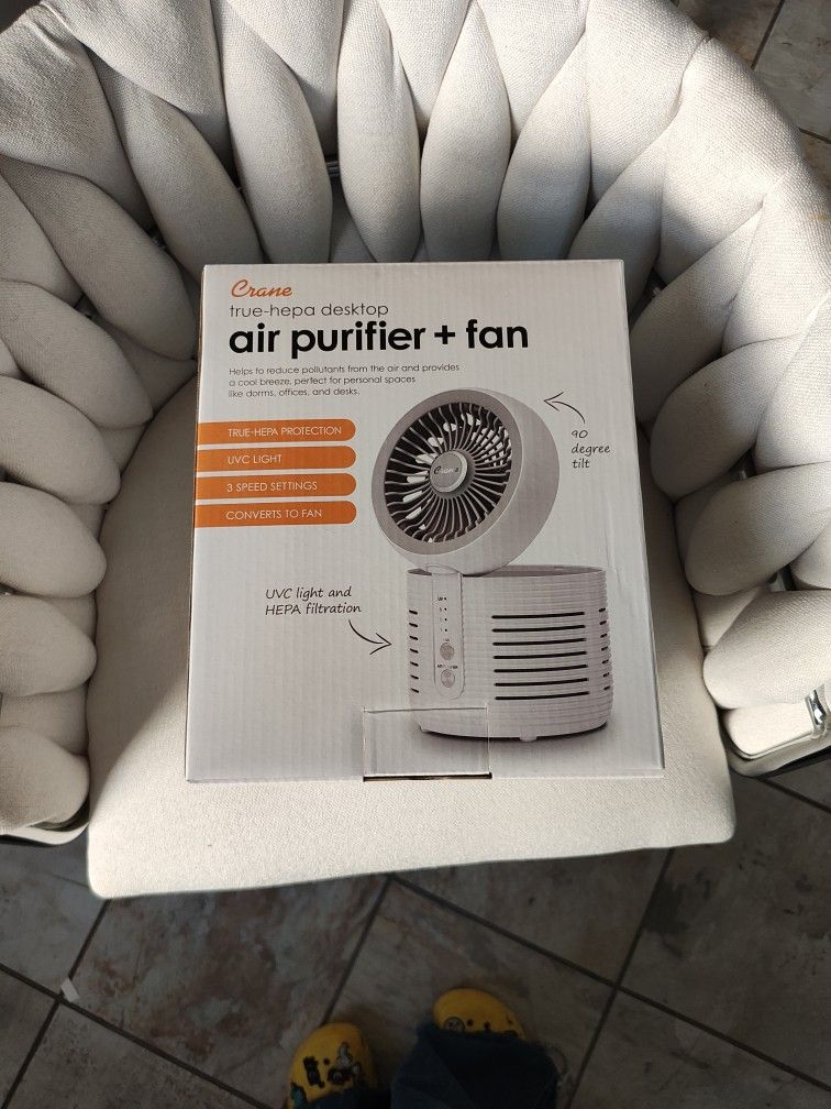 Air Purifier + Fan