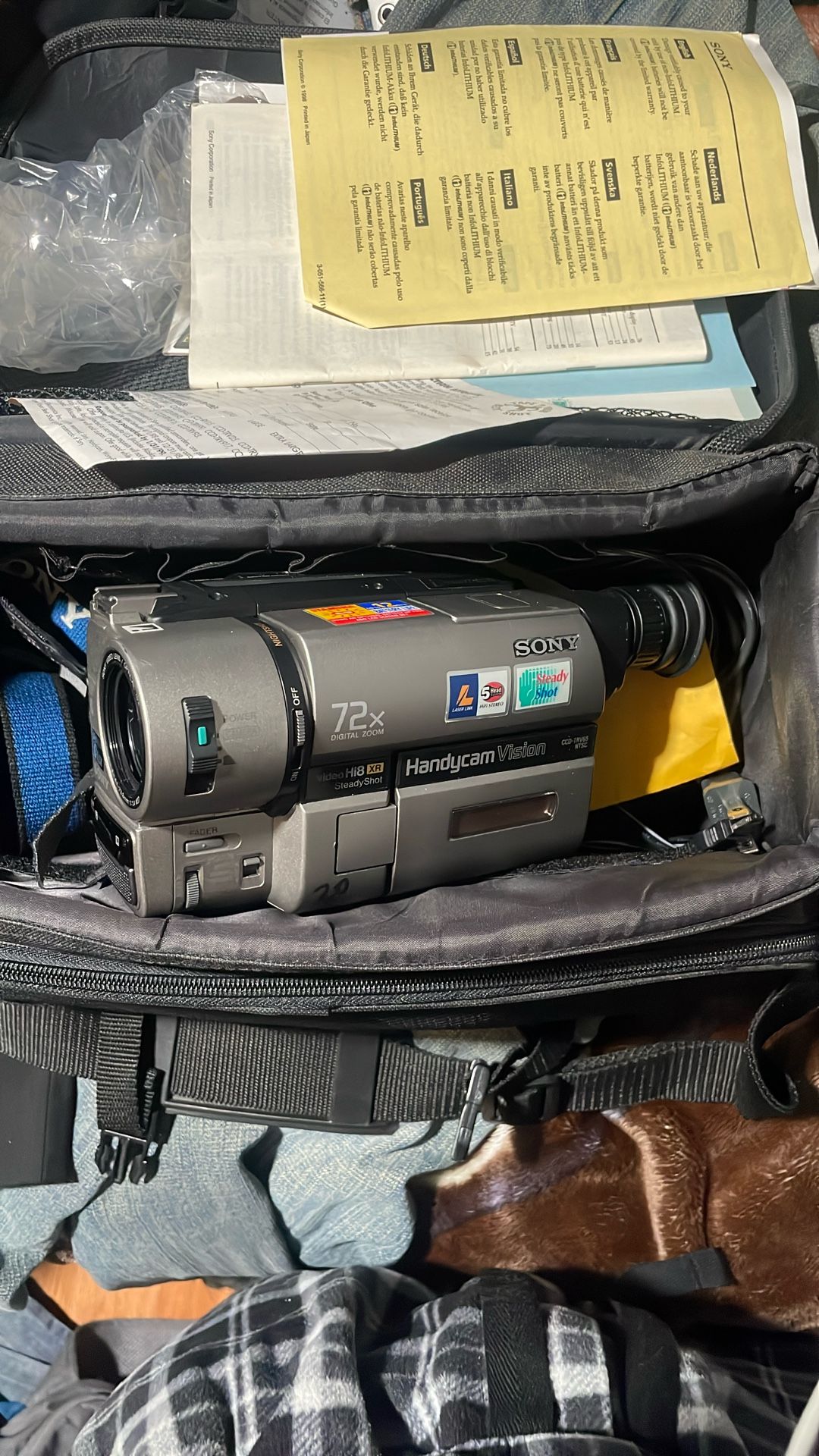 Sony 72x Digital Zoom Camcorder