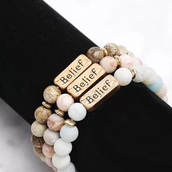 Motivational Bracelet -BELIEF