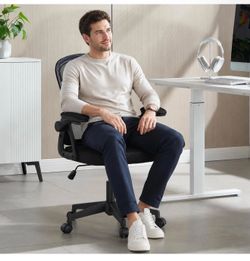 Ergonomic Office Chair, High Back Mesh Desk Chair with Lumbar Support