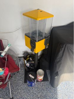 2 gumball machines. $140 each with keys