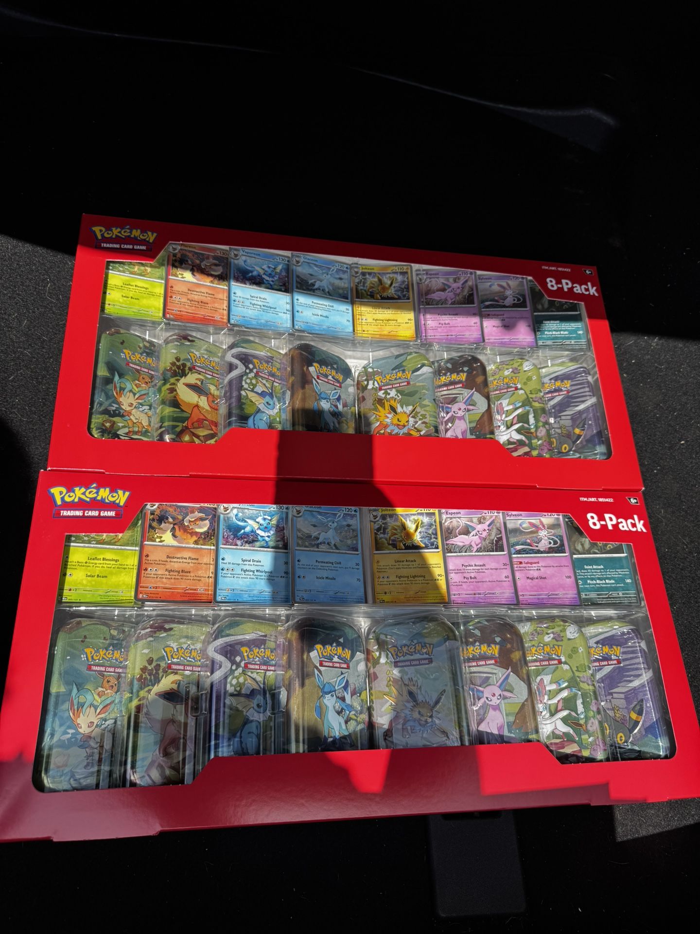 Pokemon Costco Prismatic Evolutions 8-Pack Mini Tins