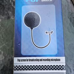 Popshield Pop Screen For Broadcasting And Recording Microphone 
