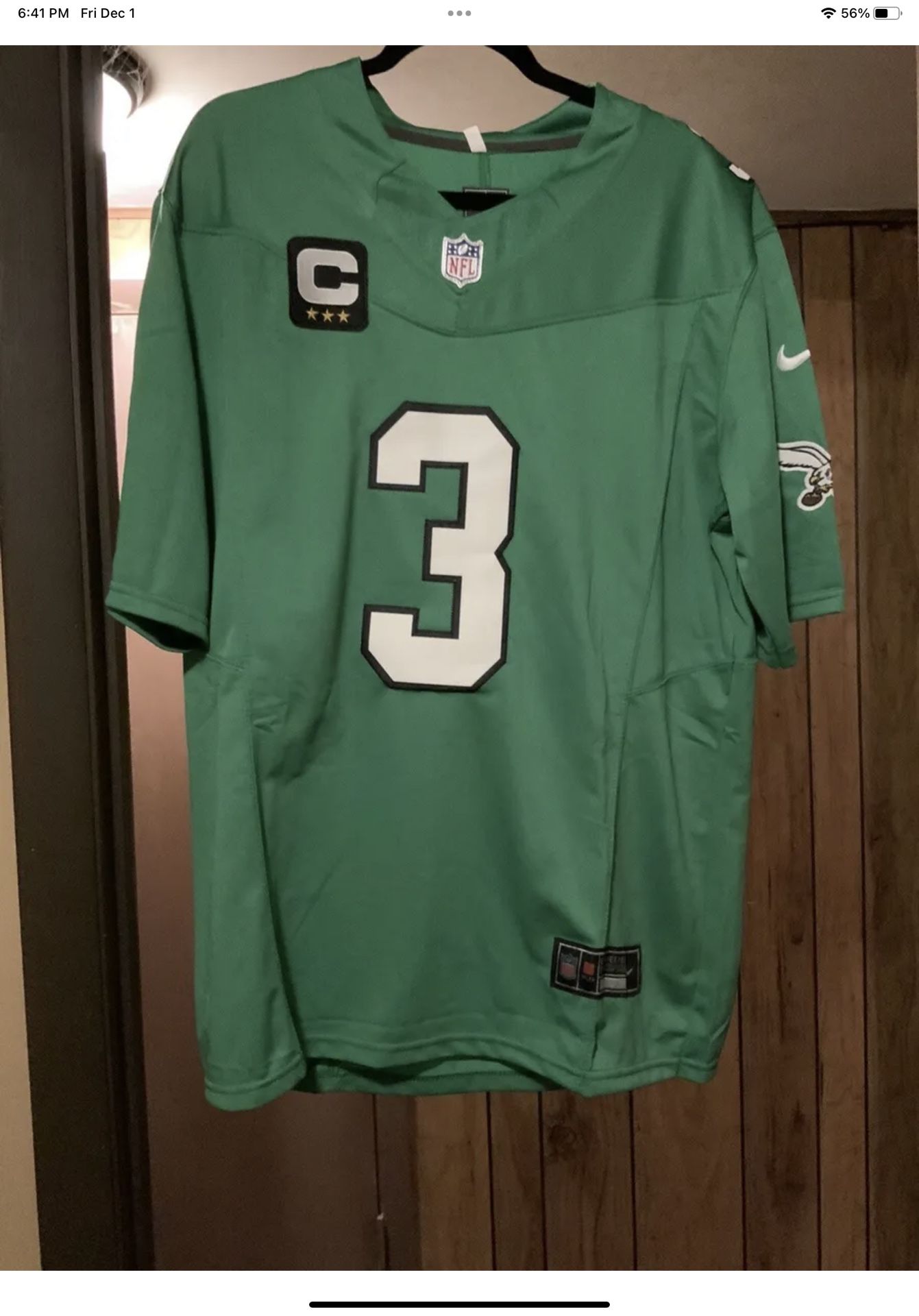 Bryce Harper Kelly Green Philadelphia Eagles Jersey