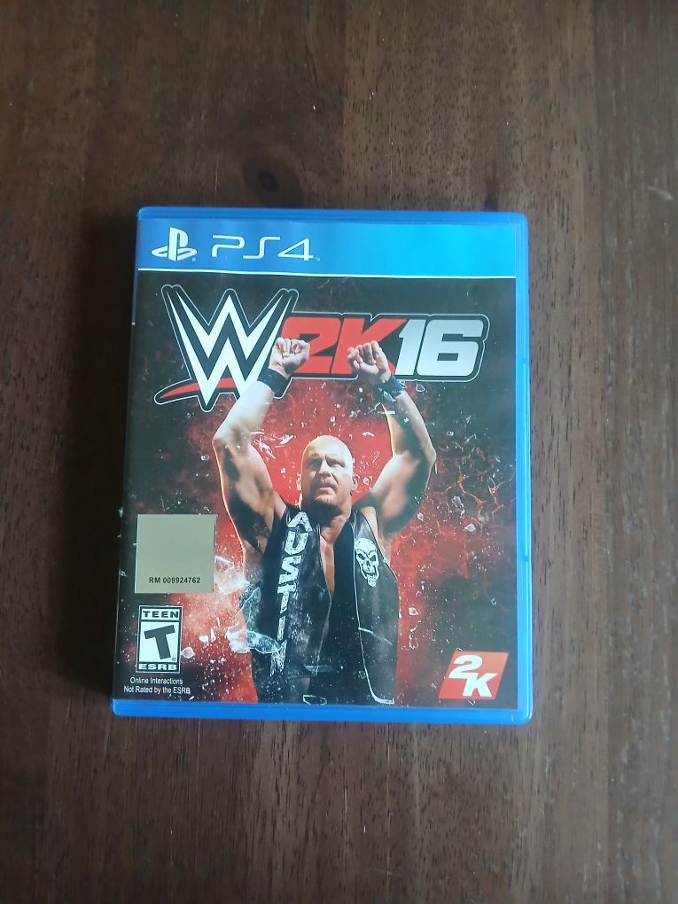 WWE 2K16 PS4