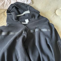 Nike tech fleece hoodie black 4xlt
