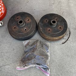 Rear Brake Set Off Of 1974 VW Super Beetle