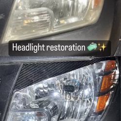 Headlight Restoration 🧼