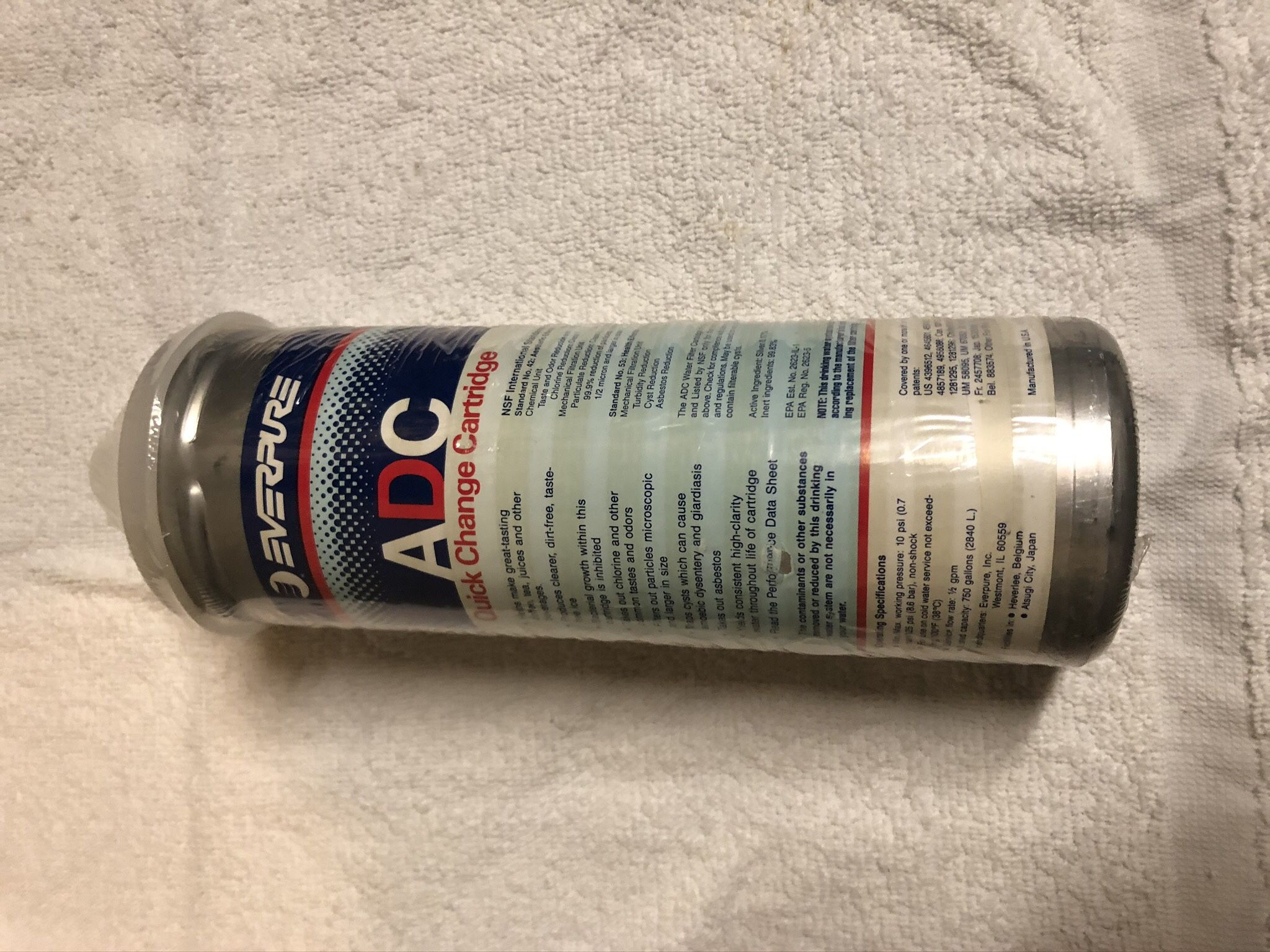 RV ADC Everpure water filter