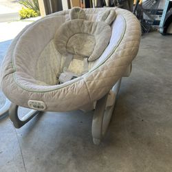 Graco With Removable Rocker.. Mobile Is Missing . 