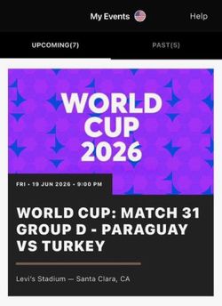 FIFA World Cup tickets