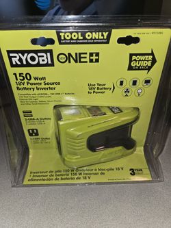 Ryobi 150 Watt Power Source Battery Inverter