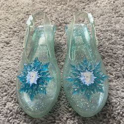 Disney Elsa Snow Queen Slippers Size 1.5 C