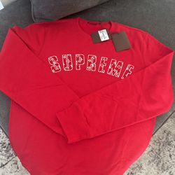 Louis Vuitton X Supreme Crewneck