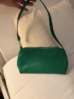 Green Woman Purse