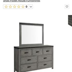 Dresser  with mirror 