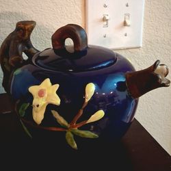Hand Designed And Painted Teapot