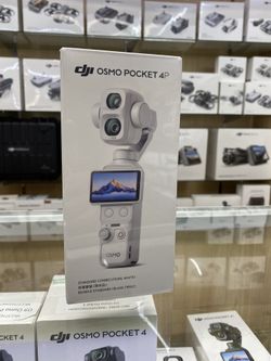 Dji Osmo Pocket 4p White Standard Bundle