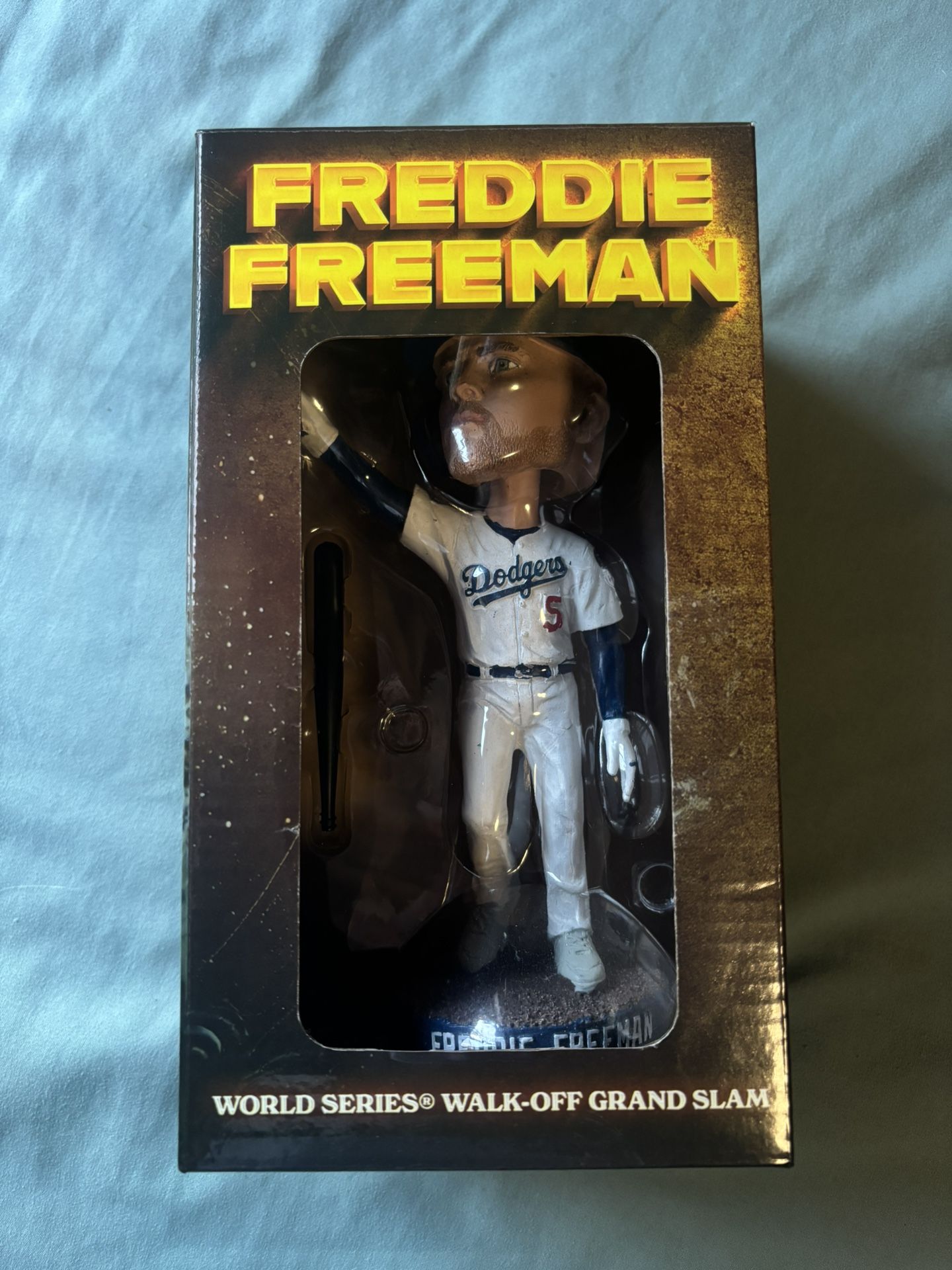 Freddie Freeman フィギュア ワールドシリーズ FREDDIE FREEMANワールドシリーズ ボブルヘッド フィギュア
