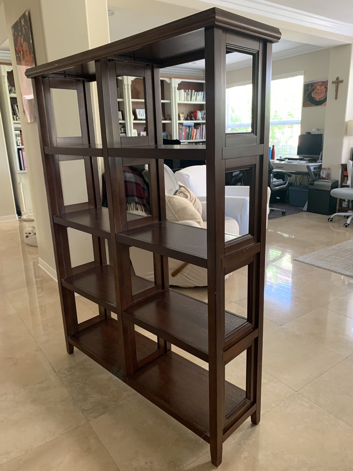 A Solid Oak Bookcase