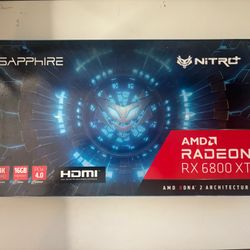 AMD Radeon RX 6800 XT 16gb GPU