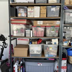 Garage Shelving  - 6 Rows/shelves