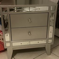 Mirror Nightstand (read description)