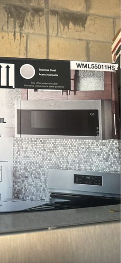 New Space saver microwave stainless steel