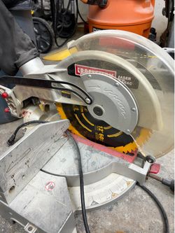 Craftsman compound mitre saw 12” laser trac
