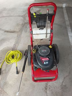 CRAFTSMAN EXCLUSIVE 6 00 MRS 2500 PSI 2.0 GPM WITH HYDROFOAM LAUNCHER