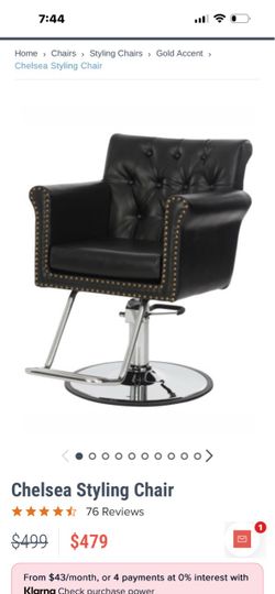 Chelsea styling barber chair