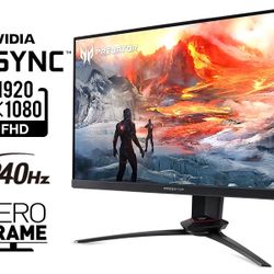 240hz Gaming Monitor Acer Predator