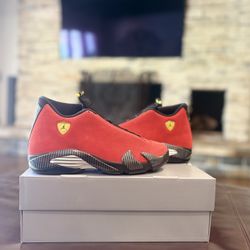 Jordan 14 Retro ‘Ferrari’🏁🏎️ Size: 9 M | Condition: New | $310