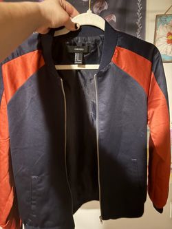 Forever 21 black and orange jacket