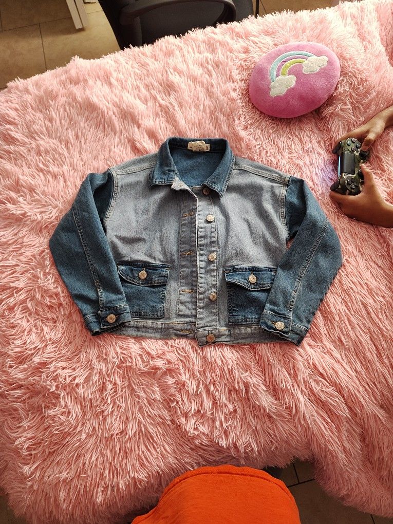 Girls Jean Jacket Size 7/8