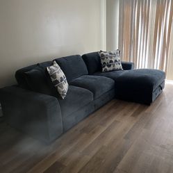 Navy playground couch