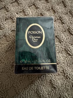 POISON by Christian Dior Perfume 50 Ml EDT Splash for Women Vintage