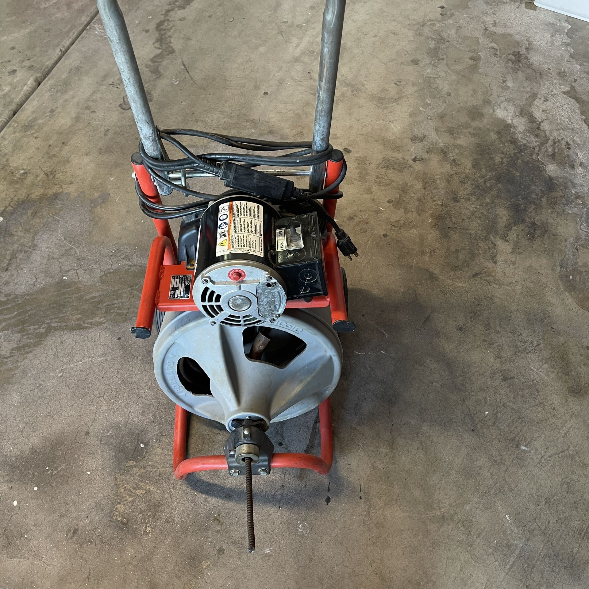 Rigid Drain Cleaning Snake Auger