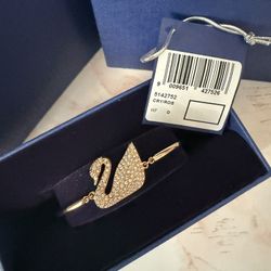 Swarovski Swan Bangle Bracelet