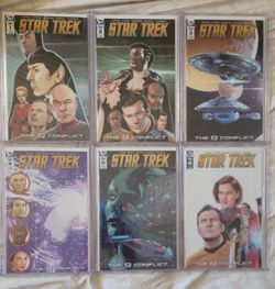 "The Q Conflict" Star Trek IDW Comics